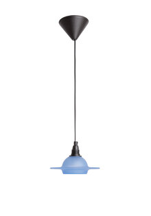 Small Pendant Lamp, Blue UFO Pendant Light