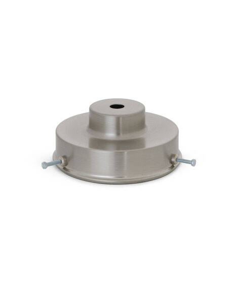 Matte silver shade holder stepped model, Gispen style