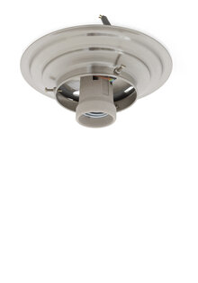 Ceiling Lamp Ring, Matt Nickel, 8.0 cm / 3.15 inch