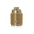 Lamp fitting, E27, brass colour, screw thread