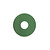 Bobeche groen glas jaren 30