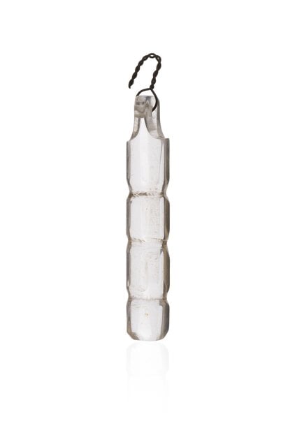 Antique Solid Glass Rod With 4 Segments 7.0 cm (2.8")
