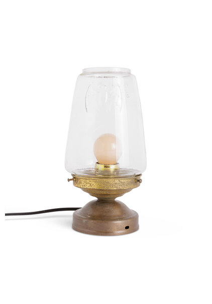 Industrial Bat Brand Table Lamp With Bat Relief