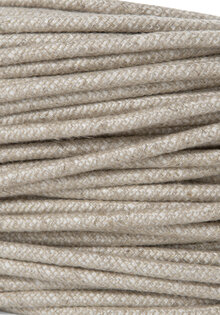 Lamp Wire, Jute, 3 core