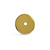 Round shaped cover plate, shiny gold