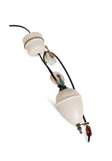 Sleek Porcelain Pulley Mechanism