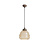 Small 1950s Brown Glass Mood Light