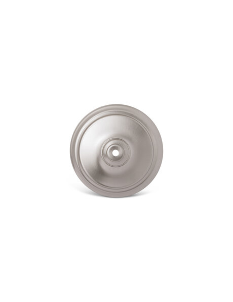 Matte silver ceiling cap, beautiful classic model, 16 cm diameter