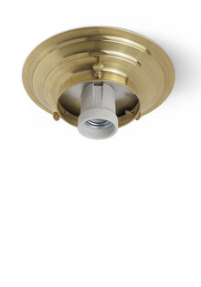 Ceiling Lamp Ring, Copper (Brass) , 8 cm / 3.15 inch
