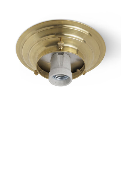 Plafonniere Ring, Koper, 8 cm