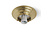 Ceiling fixture, gold copper, with 8 cm / 3.15 inch handle