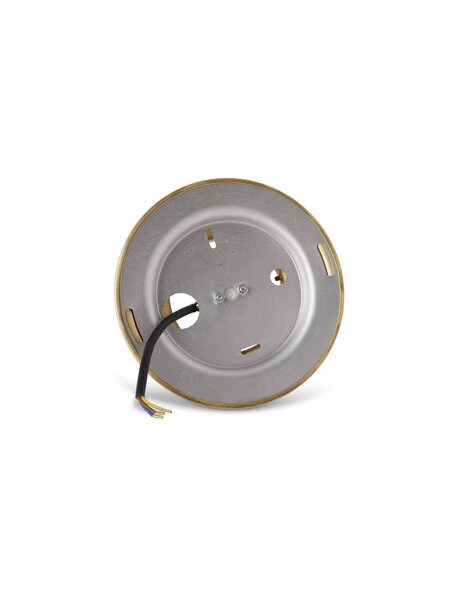 Ceiling fixture, gold copper, with 8 cm / 3.15 inch handle
