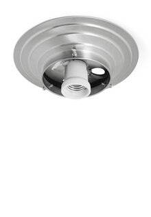 Lamp Ceiling Ring, Matt Nickel, 10.0 cm / 3.94 inch