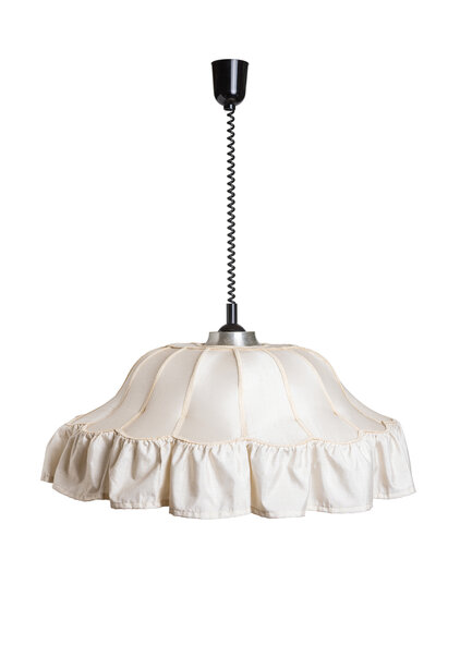 Vintage Hanglamp, Stoffen Kap aan Trekpendel