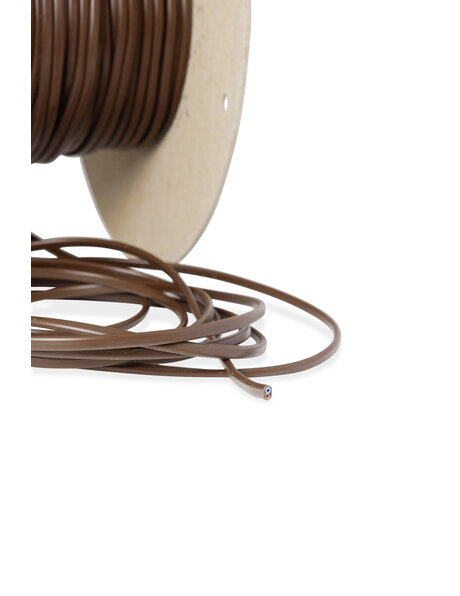 Lamp cord brown
