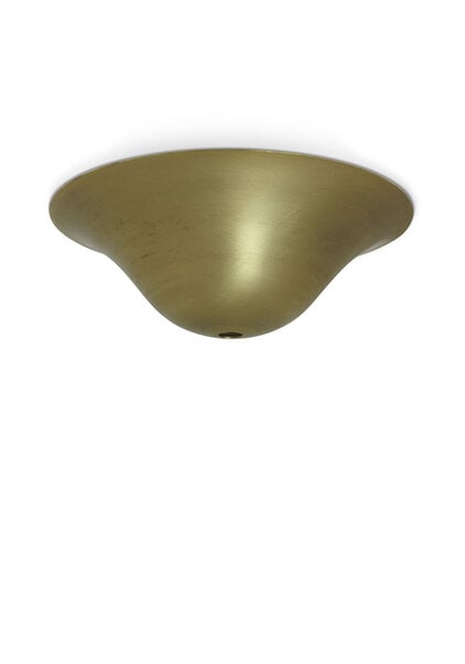 Mat Messing Plafond-Kapje, 16.0 cm (M10)