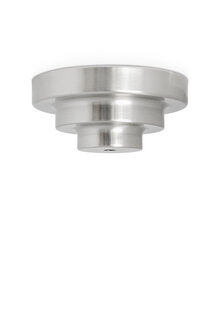 Stylish Ceiling Cap, Matt Nickel, 13.5 cm