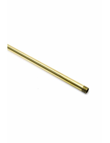Buis, 100 cm, gepolijst messing, M13x1
