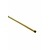 Buis, 100 cm, gepolijst messing, M13x1