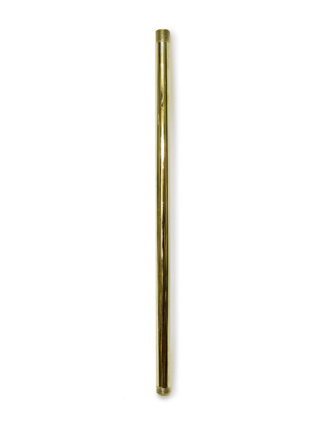 Tube, 100 cm (39.4 inch), polished brass, M13x1