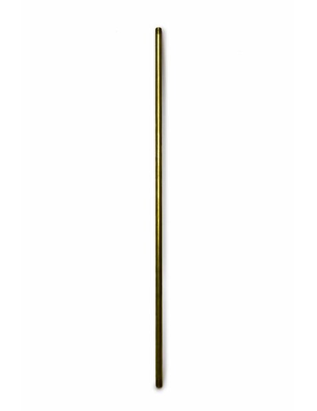 Tube, 115 cm (45.2 inch), 1.0 cm (3.9 inch), raw brass