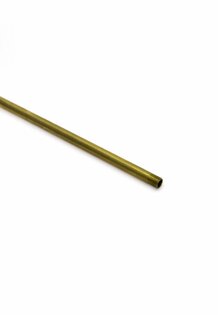 Lamp Rod, 115 cm (45.2 inch), 1.0 cm (0.39 inch), Raw Brass