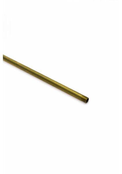 Lamp Rod, 115 cm (45.2 inch), 1.0 cm (0.39 inch), Raw Brass