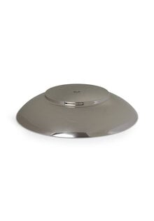 Lampglas Afdekplaat  Zilver Glans, 19 cm