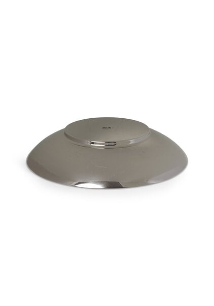 Lampglas Afdekplaat  Zilver Glans, 19 cm