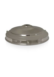 Glimmend Zilveren Glasdrager Binnenmaat: 14.5 cm