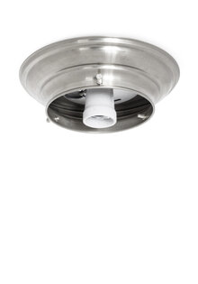 Lamp Ceiling Ring, Matt Chrome, 11.0 cm (4.3 inch) Internal