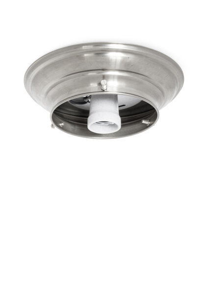 Lamp Ceiling Ring, Matt Chrome, 11.0 cm (4.3 inch) Internal