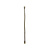Bendable pipe, silver colour (chrome), length: 25 cm (10"), M10x1
