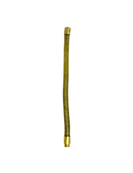 Extra sturdy bendable brass tube 15 cm (5.91 in), M10x1