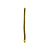 Extra stevige buigbare messing buis 15 cm, M10x1