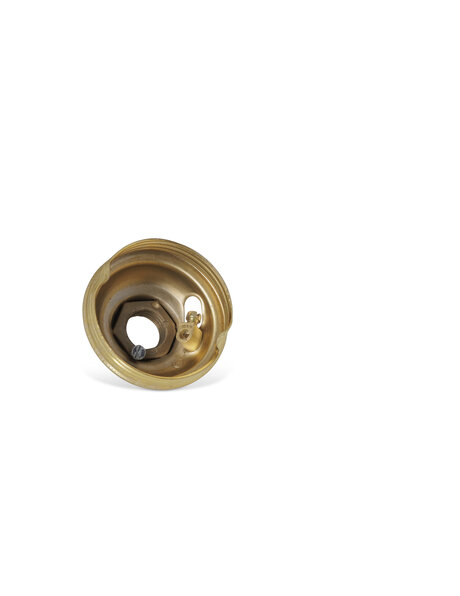 Vintage messing fitting, E27, messing en kunststof