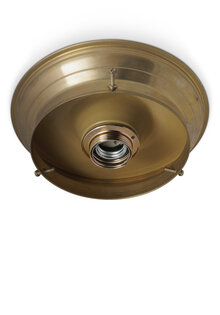Lamp Ceiling Ring, Gold Brass, 15 cm Grip