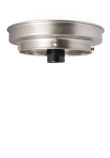 Plafond Ring, Nikkel Mat, 15cm Greep