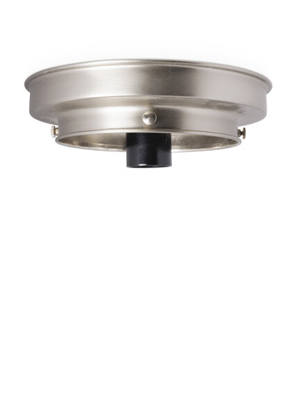 Plafond Ring, Nikkel Mat, 15cm Greep