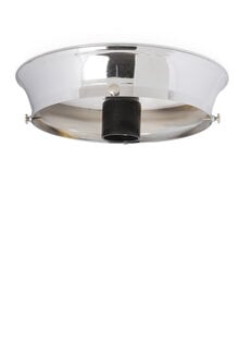 Plafonniere Ring, Glimmend Zilver, 18 cm Binnenrand