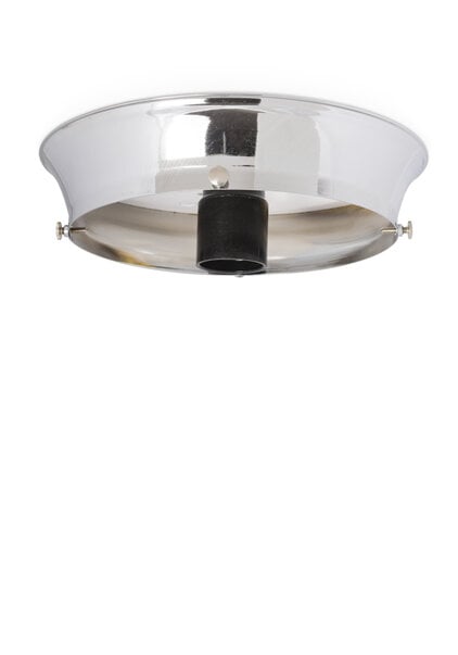 Plafonniere Ring, Glimmend Zilver, 18 cm Binnenrand