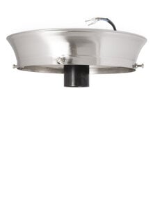Plafonniere Ring, Mat Zilver, 18 cm Binnenrand