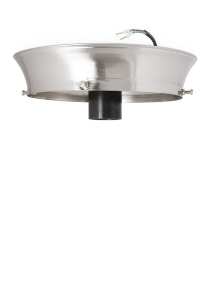 Ceiling Lamp Ring, Matte Silver, 18 cm