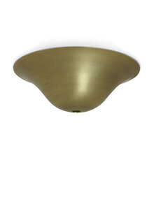 Matte Brass Canopy 16 cm (6.30 in) – M13 Center Hole