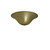 Large matte gold ceiling canopy 16 cm (6.30 in) (M13)