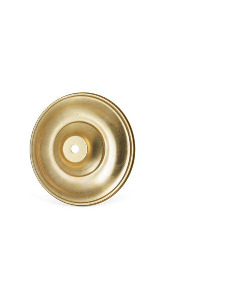 Afdekplaat voor lampglas, goud kleurig