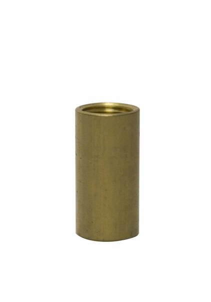 Verloop, M10x1 - M8x1, Messing