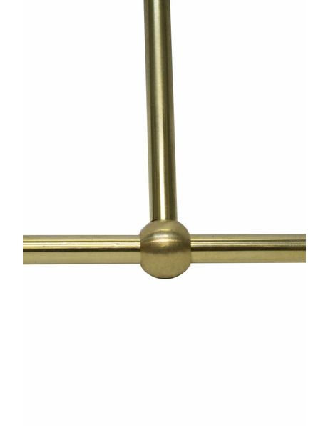 Messing koppelstuk, 3 gaten (T-verbinding), M10x1