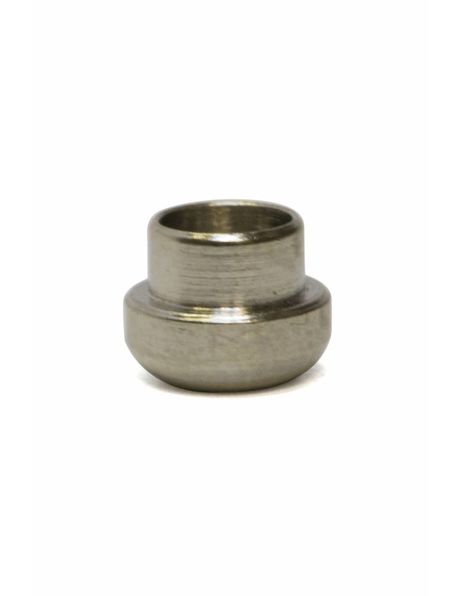 Nipple, M3x1, matt silver colour