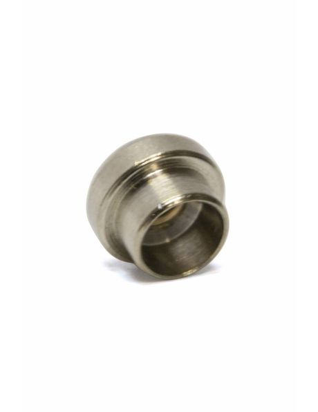 Nipple, M3x1, matt silver colour